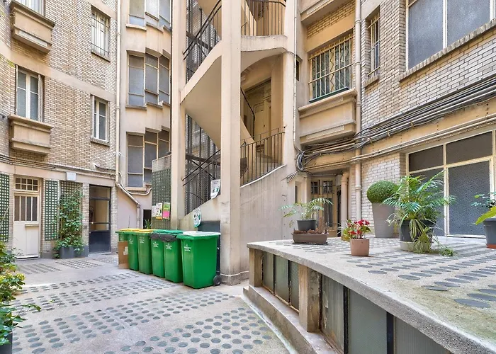 Designed Studio With Ac-Terrasse Vue Tour Eiffel