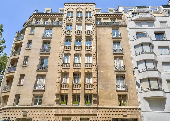 Designed Studio With Ac-Terrasse Vue Tour Eiffel